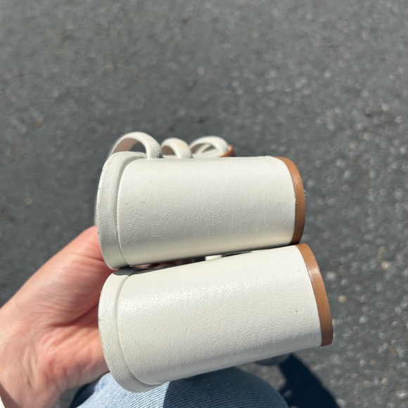 Schutz Strappy Block Heel Summer Sandal - Picture 8 of 15